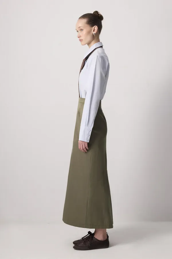 YIRTMAÇ DETAYLI KALEM ETEK