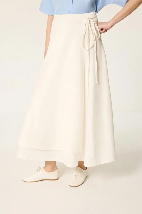 TIE-UP SKIRT TIE-UP SKIRT