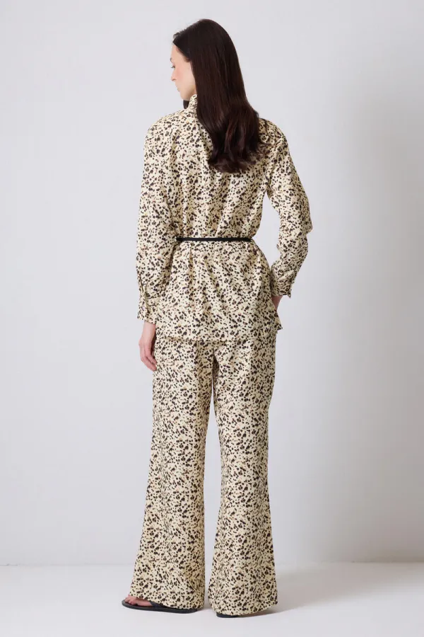 PATTERNED SHIRT AND TROUSER SET