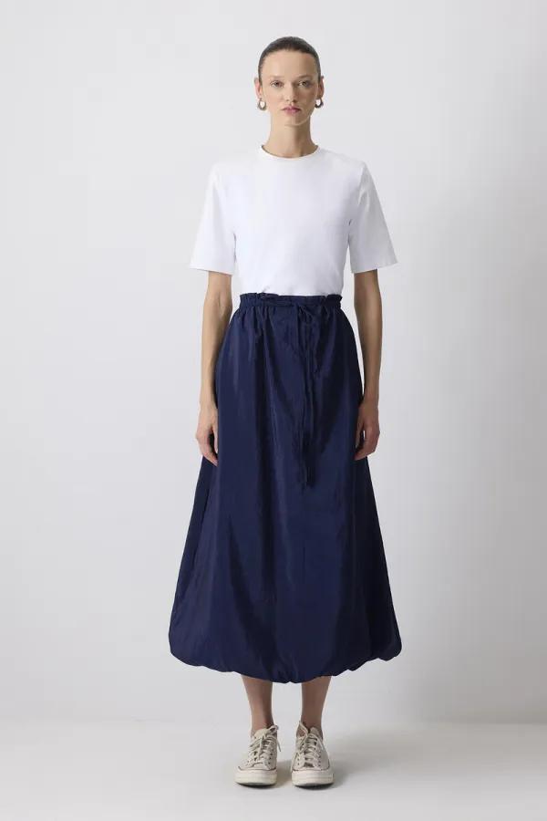 ELASTICATED BALLOON SKIRT ELASTICATED BALLOON SKIRT