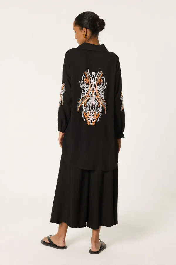 EMBROIDERED VISCOSE SET EMBROIDERED VISCOSE SET