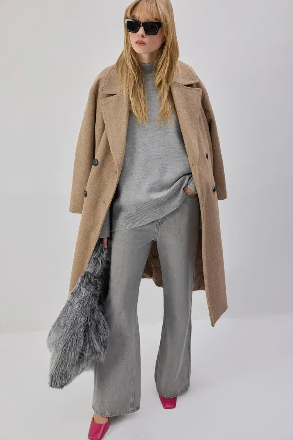 DİK YAKA BASIC TRİKO KAZAK