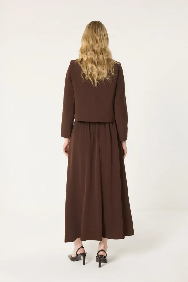 Skirt and Jacket 2-Piece Set