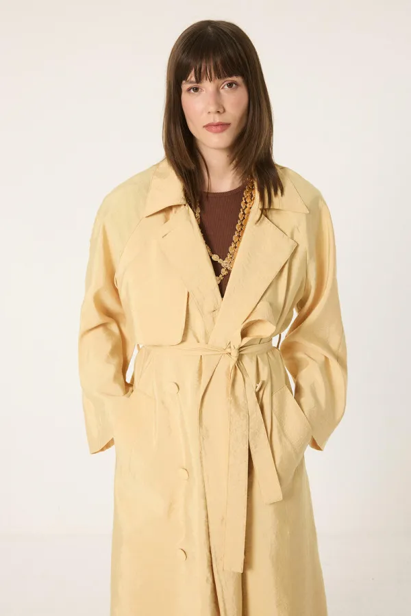 TRENCH-MANTEAU CROISÉ KUPRA