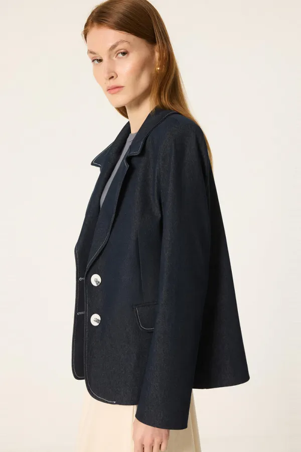 Blazer Denim Jacket Blazer Denim Jacket