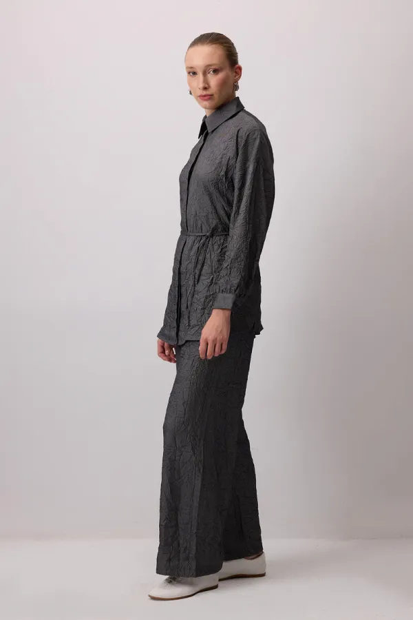 CRUSHLI SHIRT AND TROUSER SET CRUSHLI SHIRT AND TROUSER SET