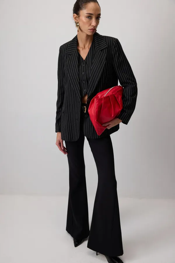 STRIPED VEST AND JACKET SET STRIPED VEST AND JACKET SET