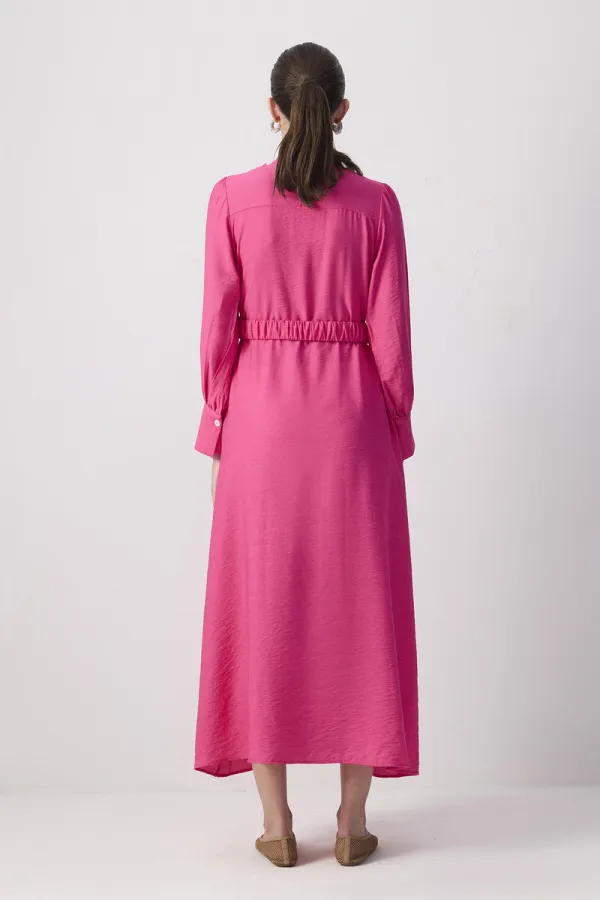 ROBE EN VISCOSE CEINTURE