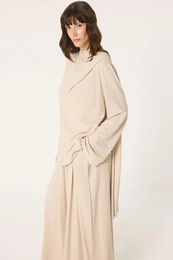 Ensemble 2 pièces à col châle