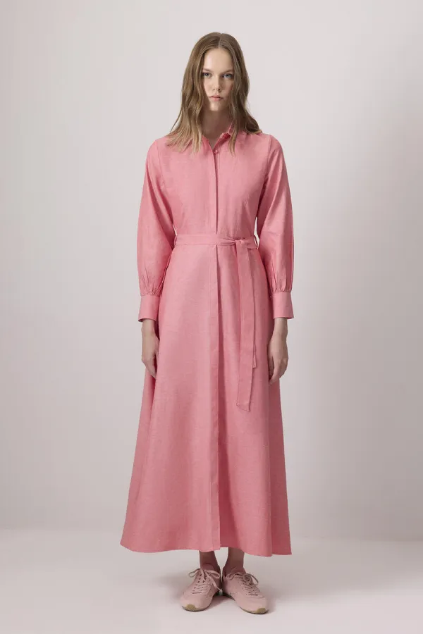 ROBE CHEMISE CEINTURE