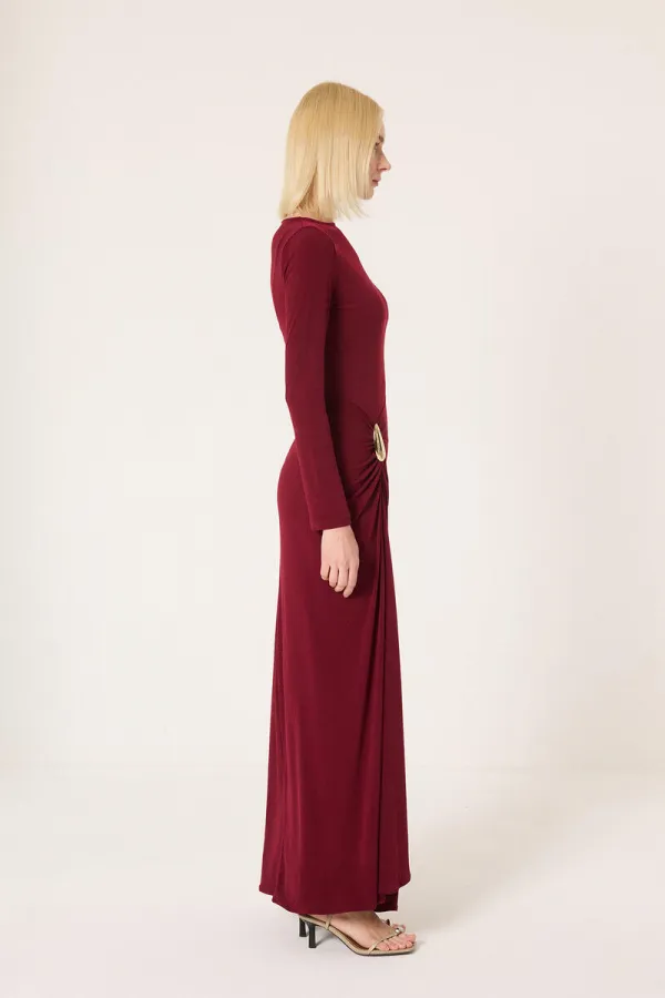 TOKALI MAXİ ELBİSE