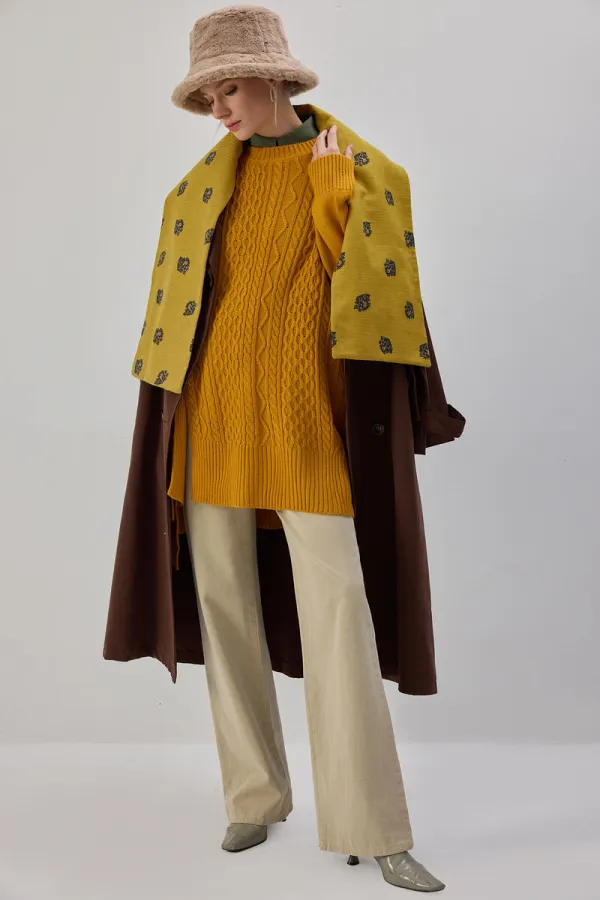 SIDE-TIE KNITTED TUNIC