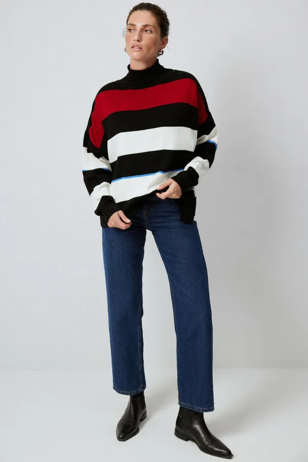 ÇİZGİLİ TRİKO TUNİK