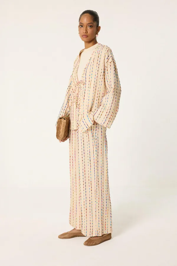 ENSEMBLE KIMONO ET PANTALON