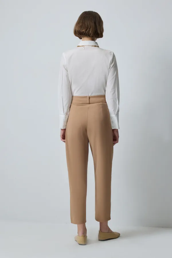 DOUBLE PLEATED LOOSE PANTS DOUBLE PLEATED LOOSE PANTS
