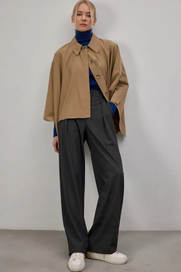 SHORT CREW PONCHO SHORT CREW PONCHO