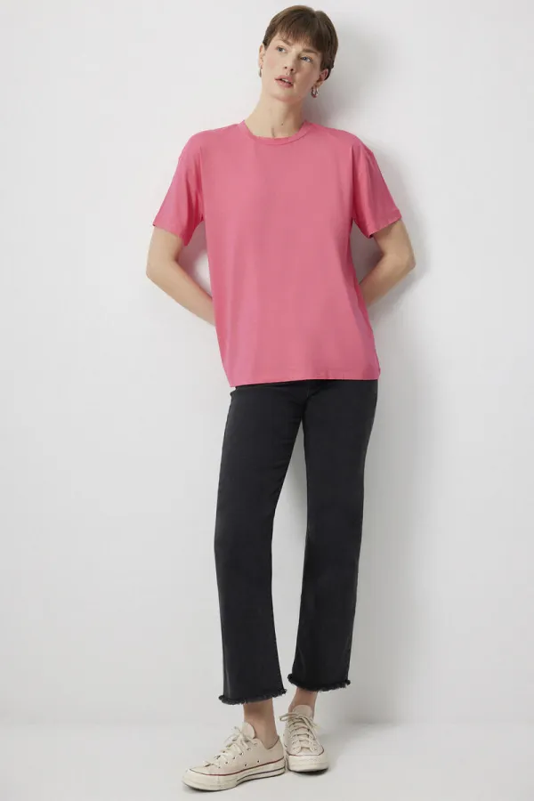 T-SHIRT À MANCHES COURTES 100% COTON