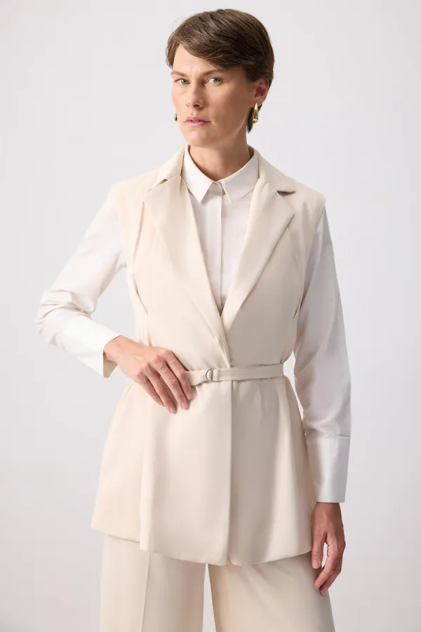 PİLELİ KRUVAZE YELEK PANTOLON TAKIM