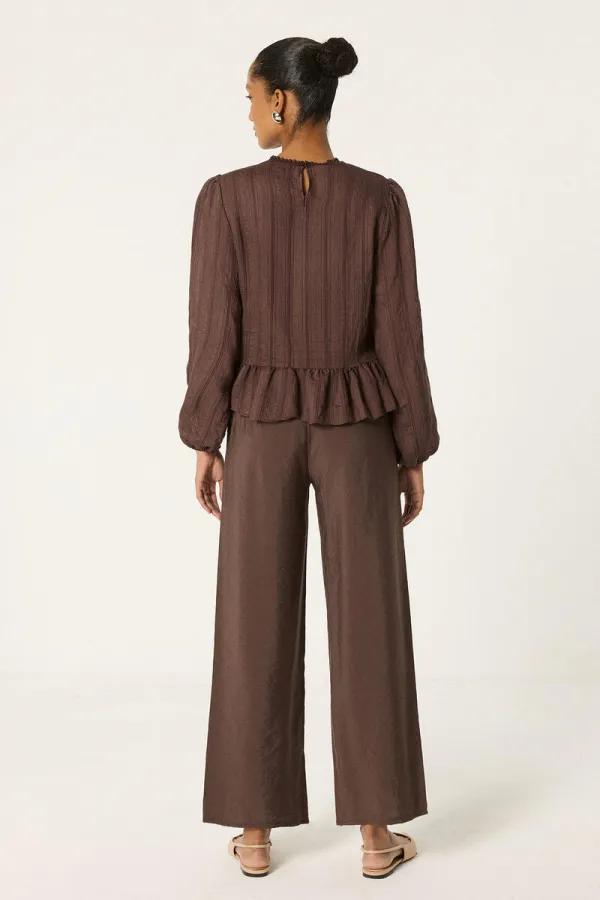 MODAL PANTS WITH ELASTIC WAISTBAND