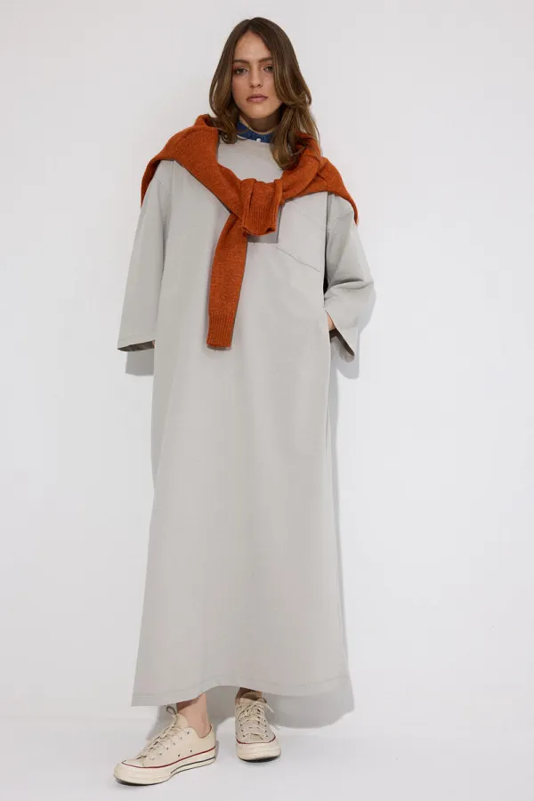 KNITTED DRESS WITH POCKETS