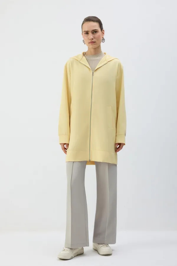 ZIPPED HOODED JACKET ZIPPED HOODED JACKET