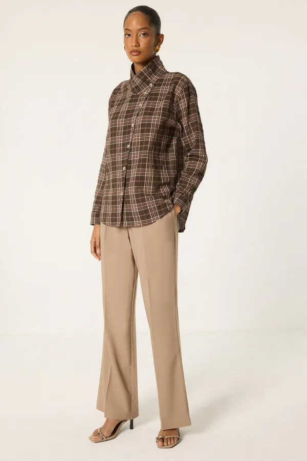 DOUBLE-BREASTED SHIRT