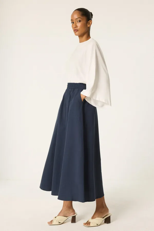 ELASTIC WAIST SKIRT ELASTIC WAIST SKIRT