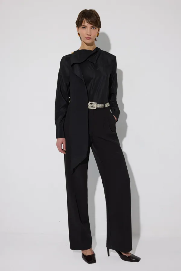 GOLD BUTTONED CUPRA TUNIC