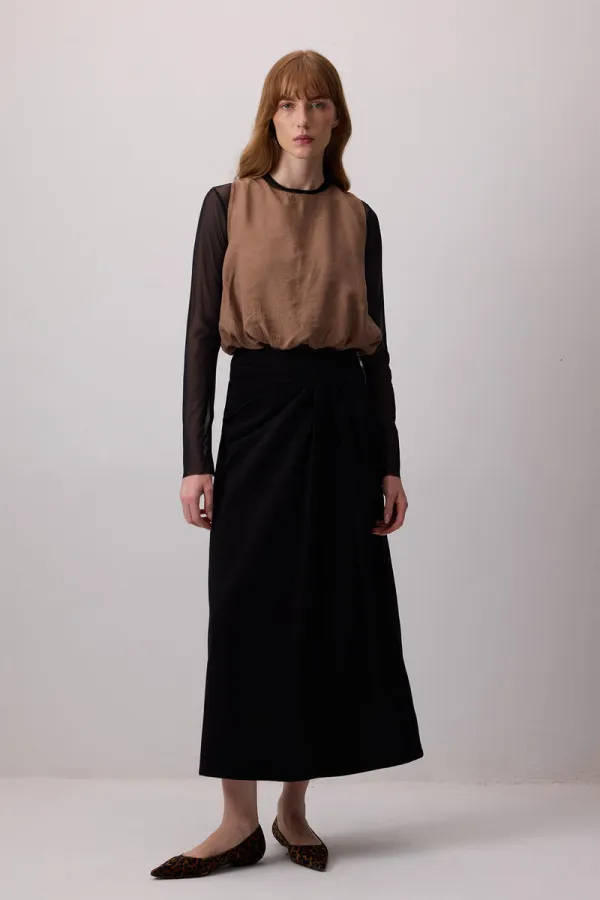 BALLOON MODAL BLOUSE