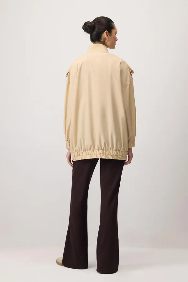 EMBROIDERED RAINCOAT EMBROIDERED RAINCOAT