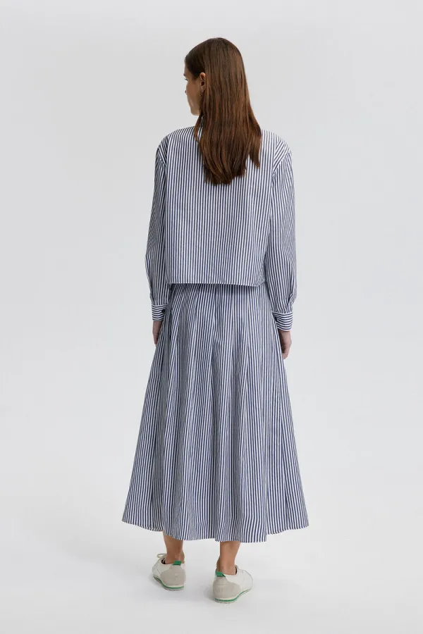 PİLELİ ETEK GÖMLEK TAKIM