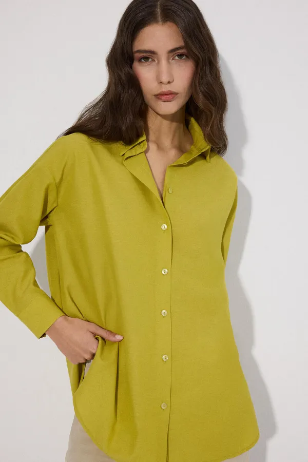 CHEMISE BASIQUE SURDIMENSIONNÉE