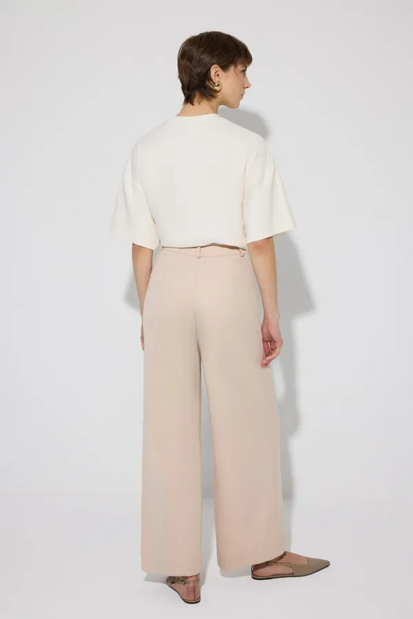 PLEATED POCKET PANTS