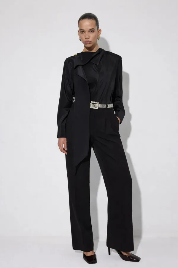 GOLD BUTTONED CUPRA TUNIC