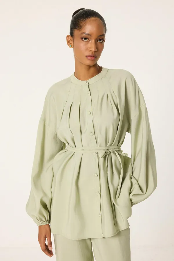 ENSEMBLE MODAL PLISSÉ