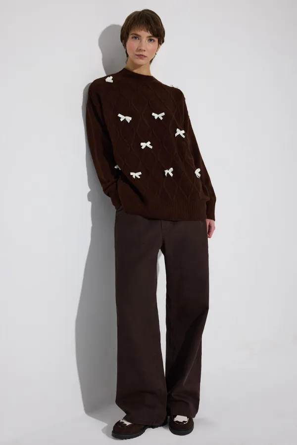 KURDELELİ TRİKO KAZAK