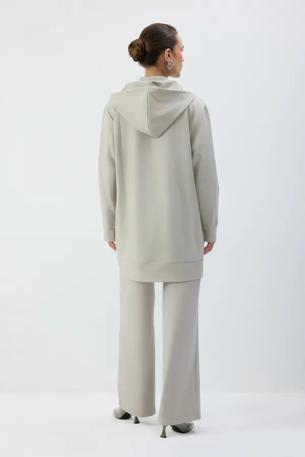 ZIPPED HOODED JACKET ZIPPED HOODED JACKET