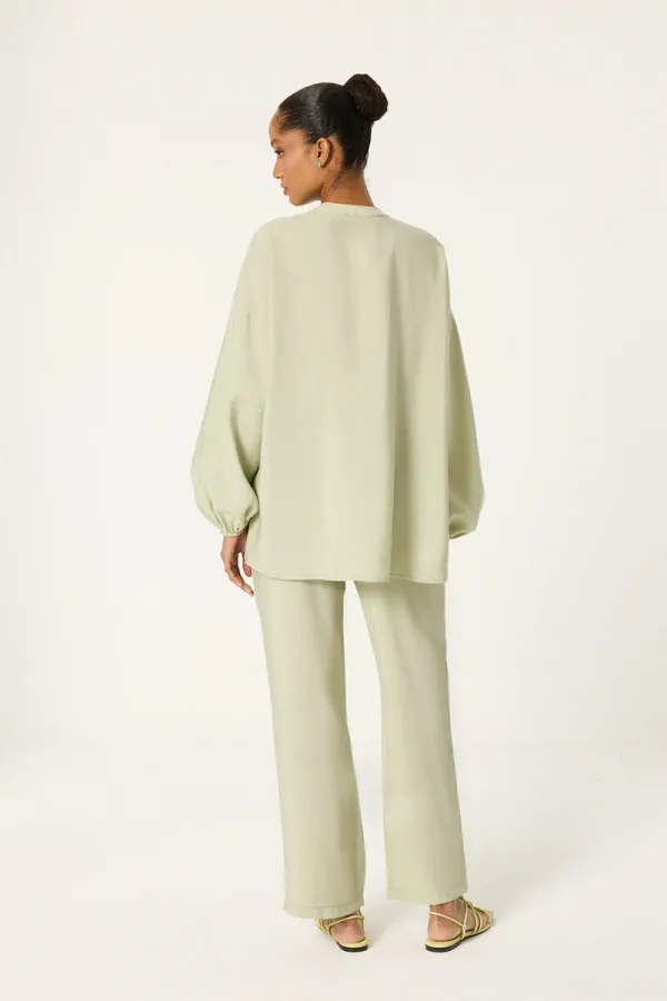 ENSEMBLE MODAL PLISSÉ