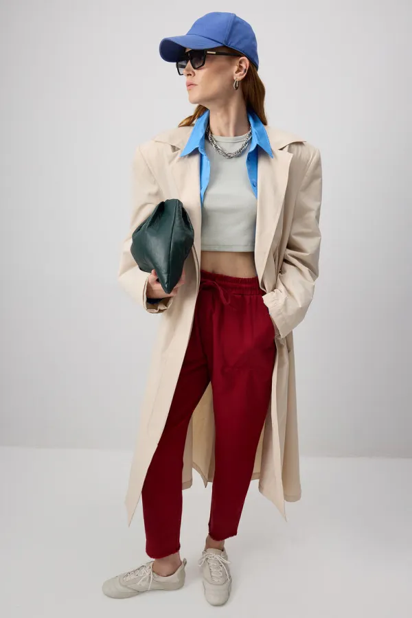 %100 PAMUKLU GABARDİN PANTOLON