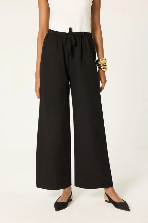 GENİŞ PAÇA MODAL PANTOLON