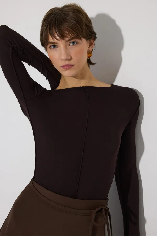 BODY COURT EN VISCOSE