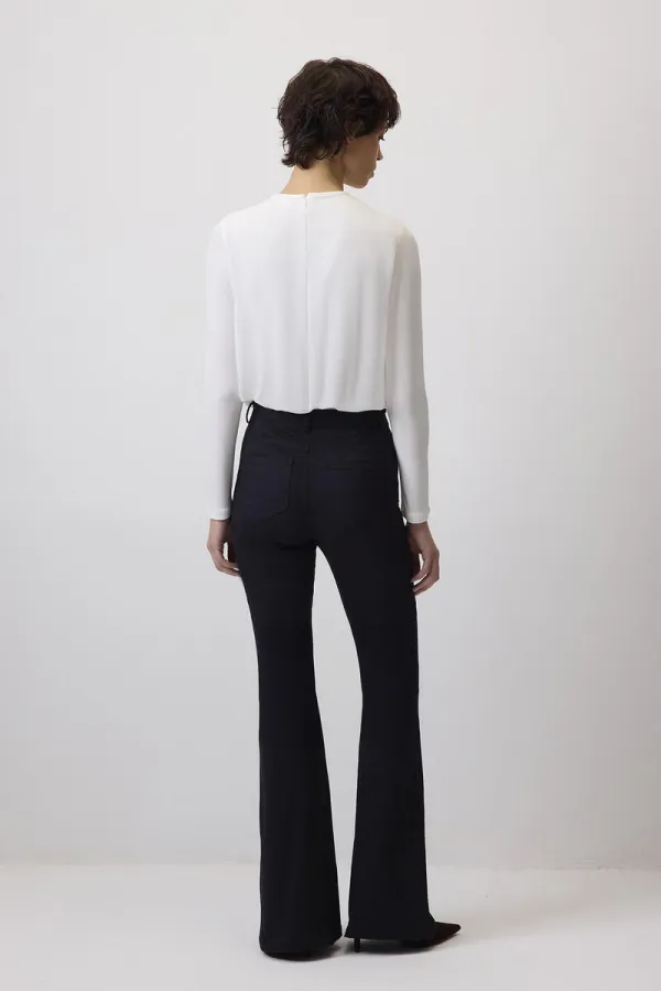 BÜZGÜLÜ ŞİFON ÇITÇITLI BODY