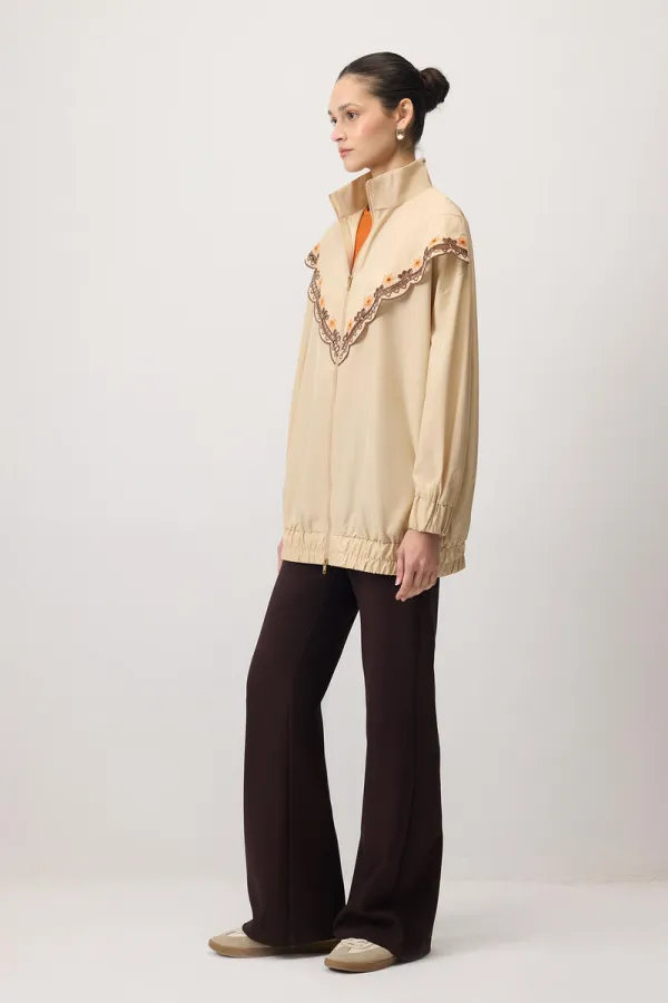 EMBROIDERED RAINCOAT EMBROIDERED RAINCOAT