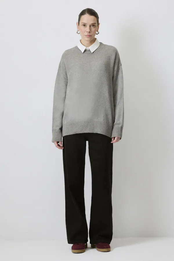 PULL OVERSize DE COULEUR UNI