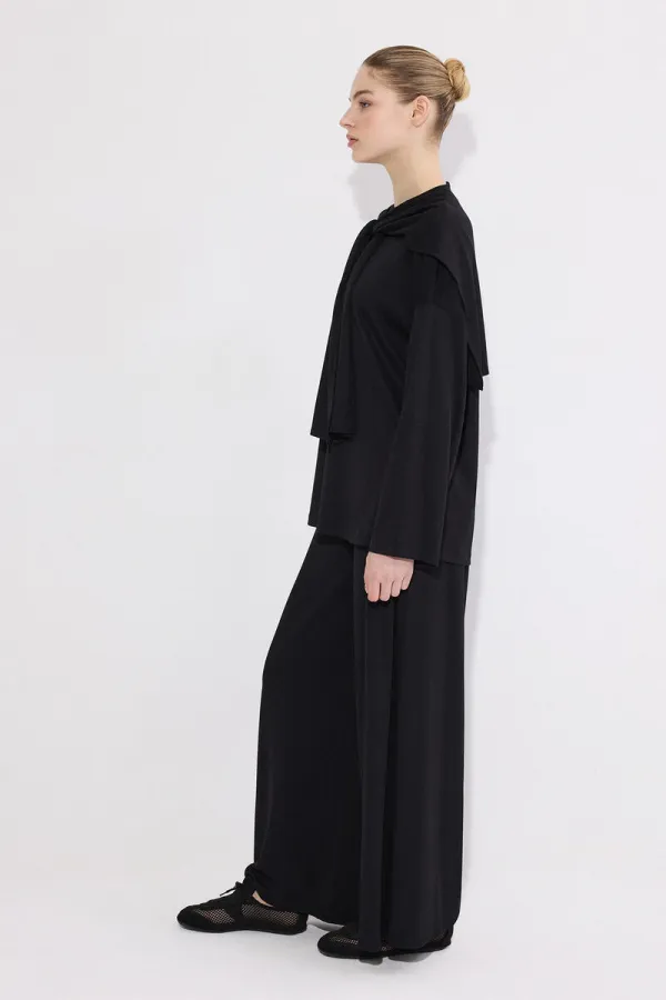 ENSEMBLE TUNIQUE ET PANTALON EN MODALE