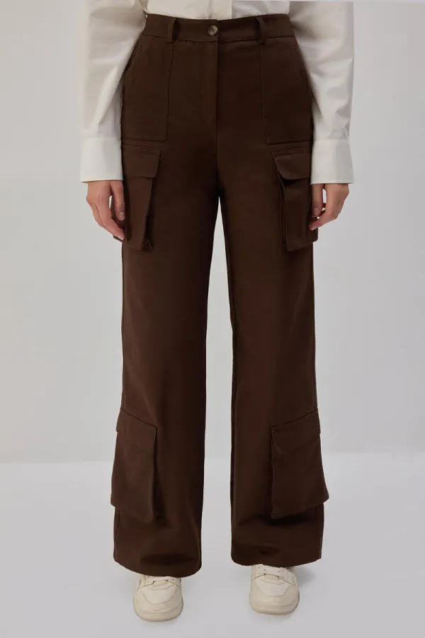 Gabardine Cargo Pants Gabardine Cargo Pants