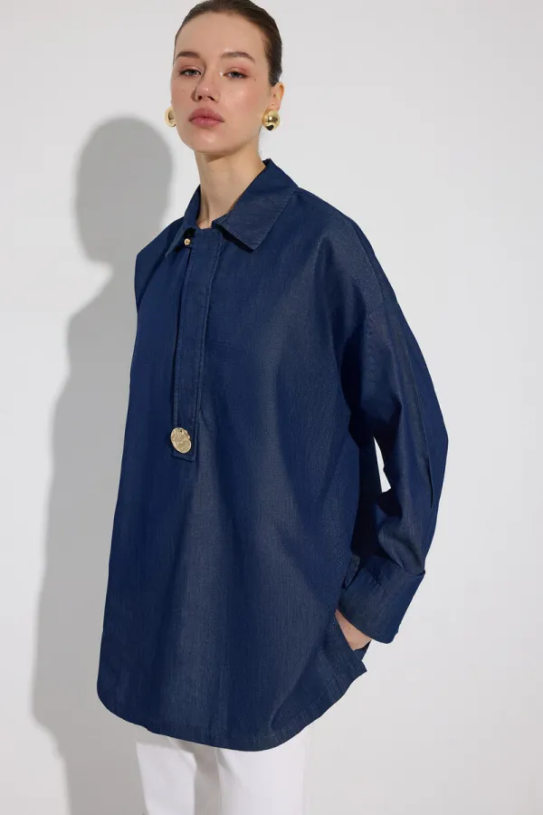 GÖMLEK  YAKA TUNİK