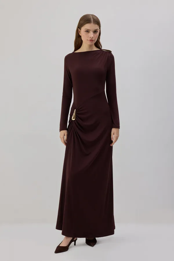 TOKALI MAXİ ELBİSE