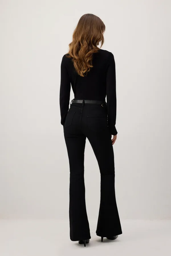 ULTRA LYCRA SPANISH FLARE DENIM PANTS ULTRA LYCRA SPANISH FLARE DENIM PANTS