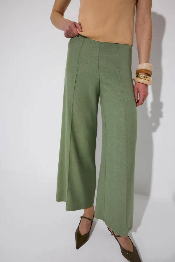 MODAL KARIŞIMLI FLANEL NERVÜRLÜ PANTOLON